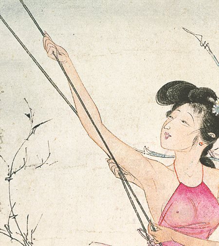 宣武-胡也佛的仕女画和最知名的金瓶梅秘戏图